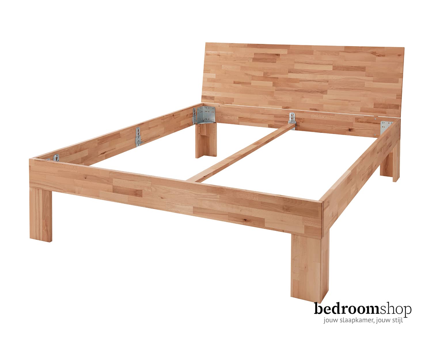 Massief kernbeuken bed Massief kernbeuken bed