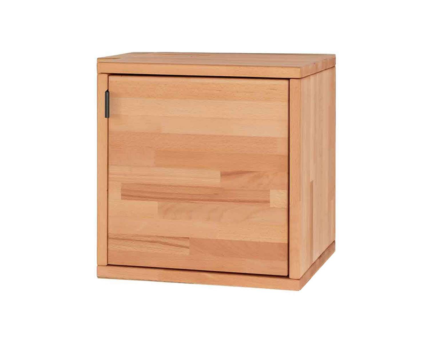 Wandmeubel met deurtje (kern beuken) Wandmeubel met deurtje (kern beuken)