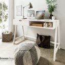 Wit bureau met lade voor kinderen