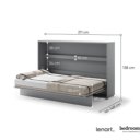 Afmetingen horizontaal opklapbed 120x200