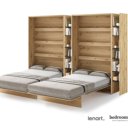 120x200 opklapbedden houtlook