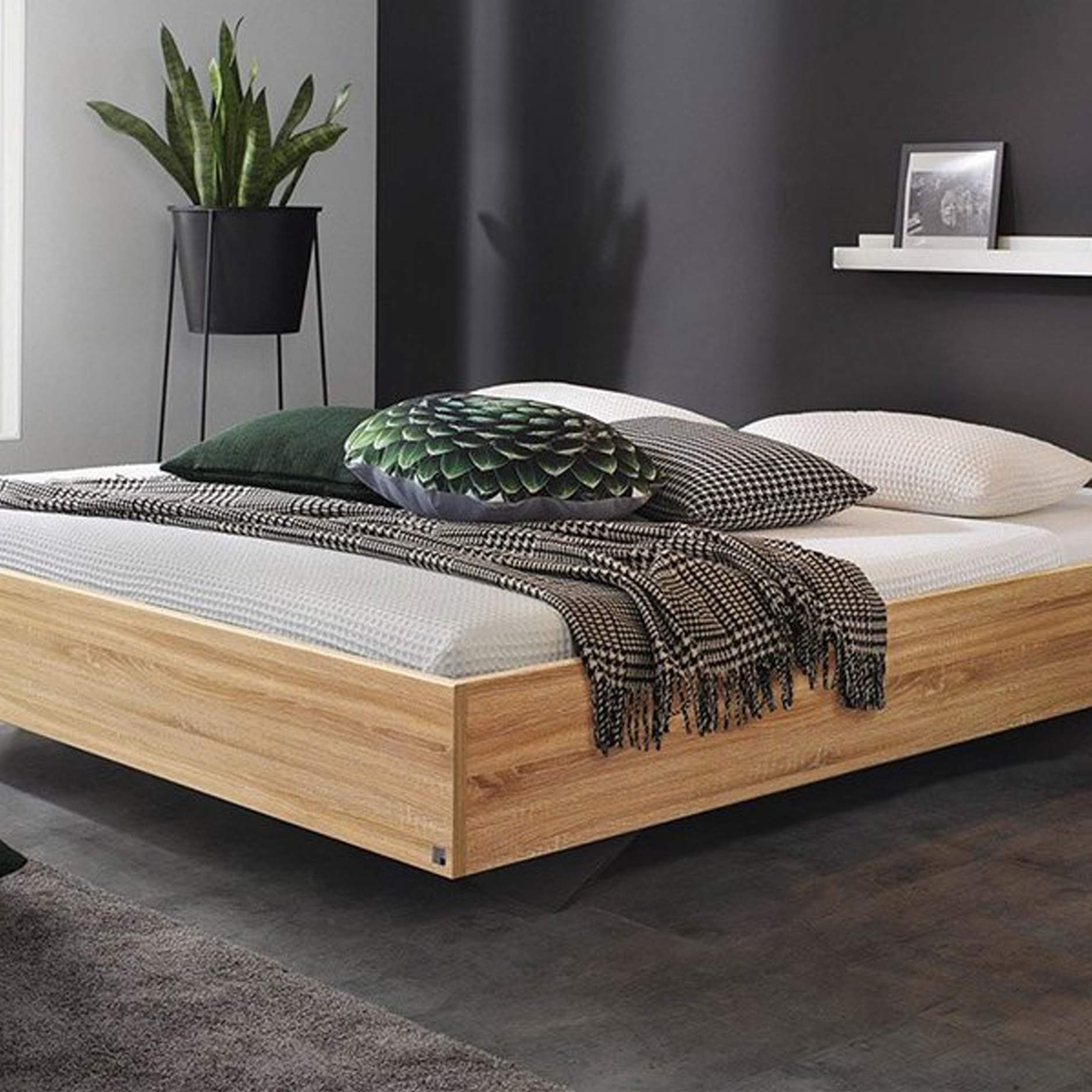 Bedframe zonder hoofdbord