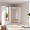 Hoekkast met kast links