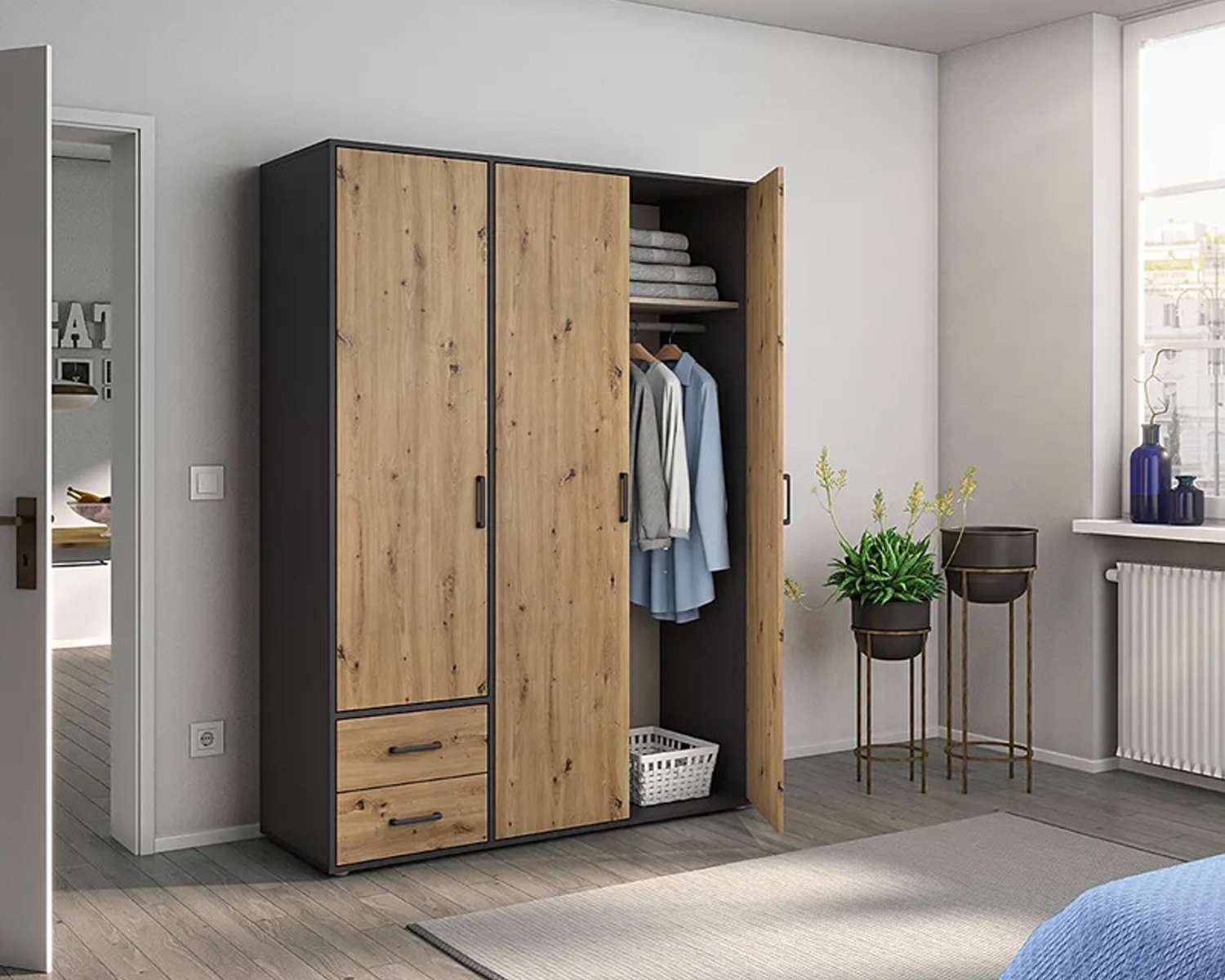 Kledingkast 140cm lades Kledingkast 140cm lades