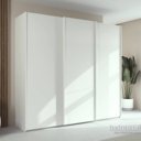 3-deurs schuifdeurkast wit