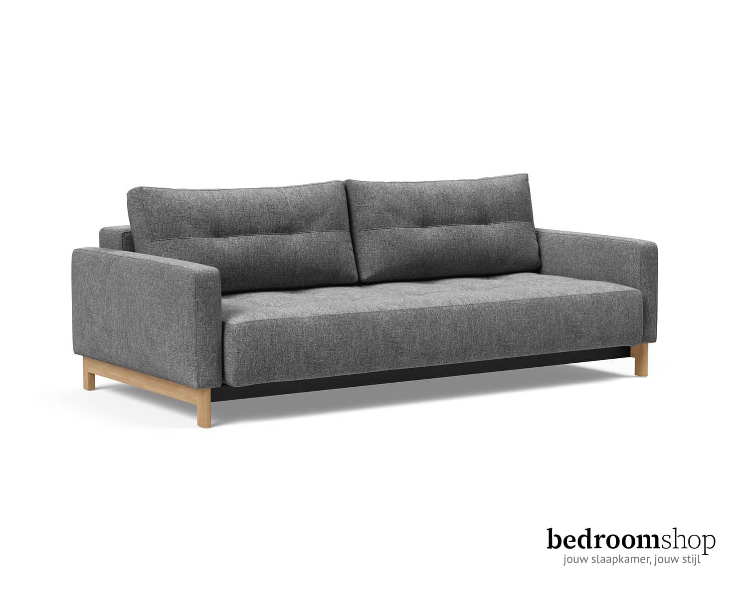 Kwalitatieve slaapbank grijs