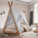 Tipi lichtgrijs doek