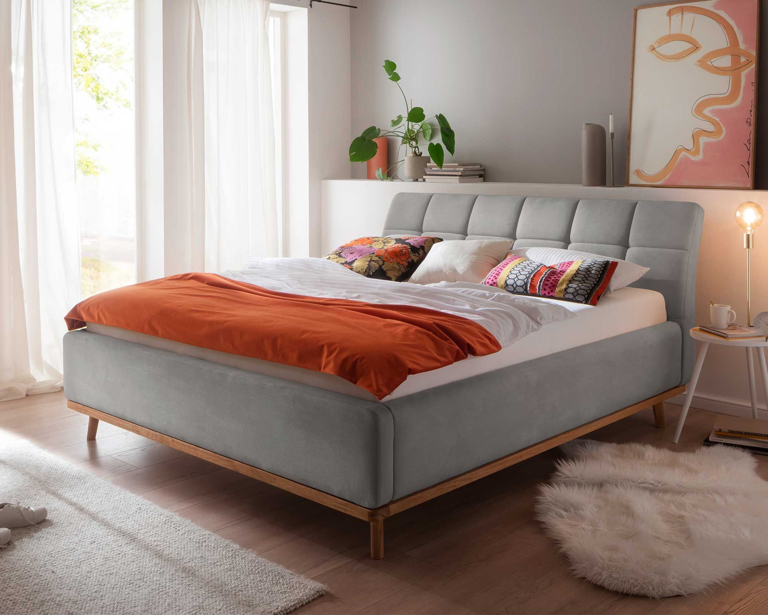 Modern tweepersoonsbed