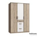 Hout wit kledingkast baby