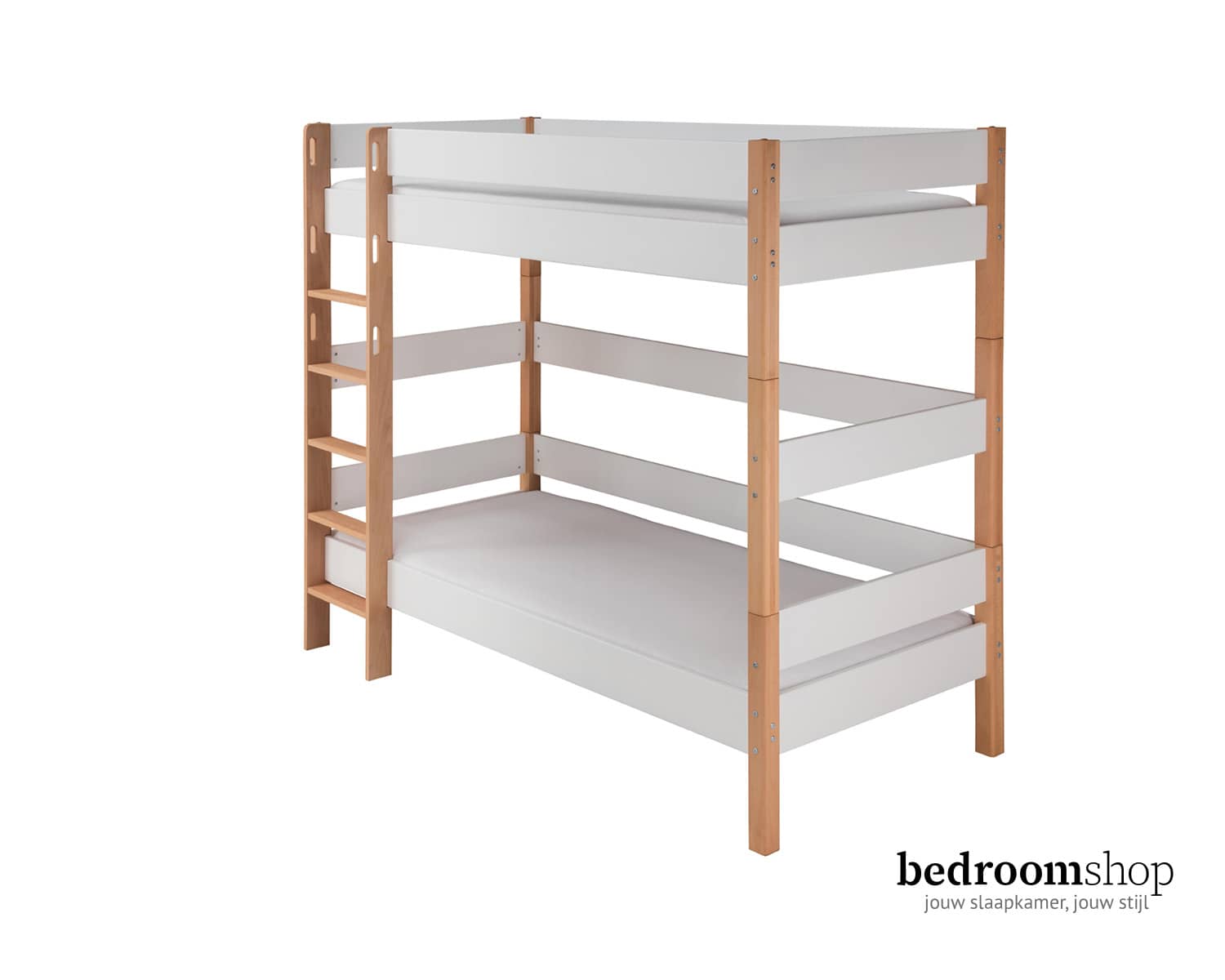 Wit stapelbed 2 personen