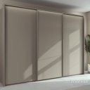3-deurs kast taupe/fango