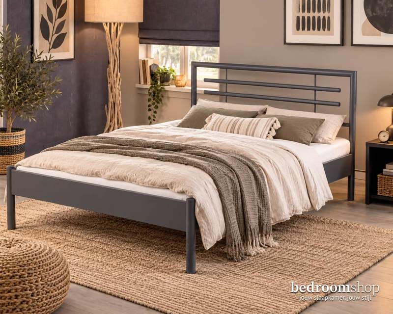 Tweepersoonsbed metaal 160x200