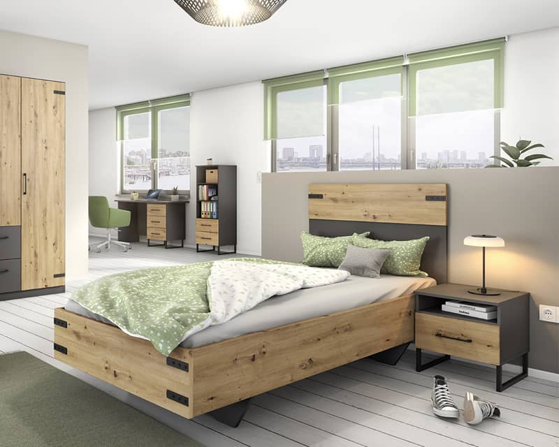 Eenpersoonsbed-hout-goedkoop
