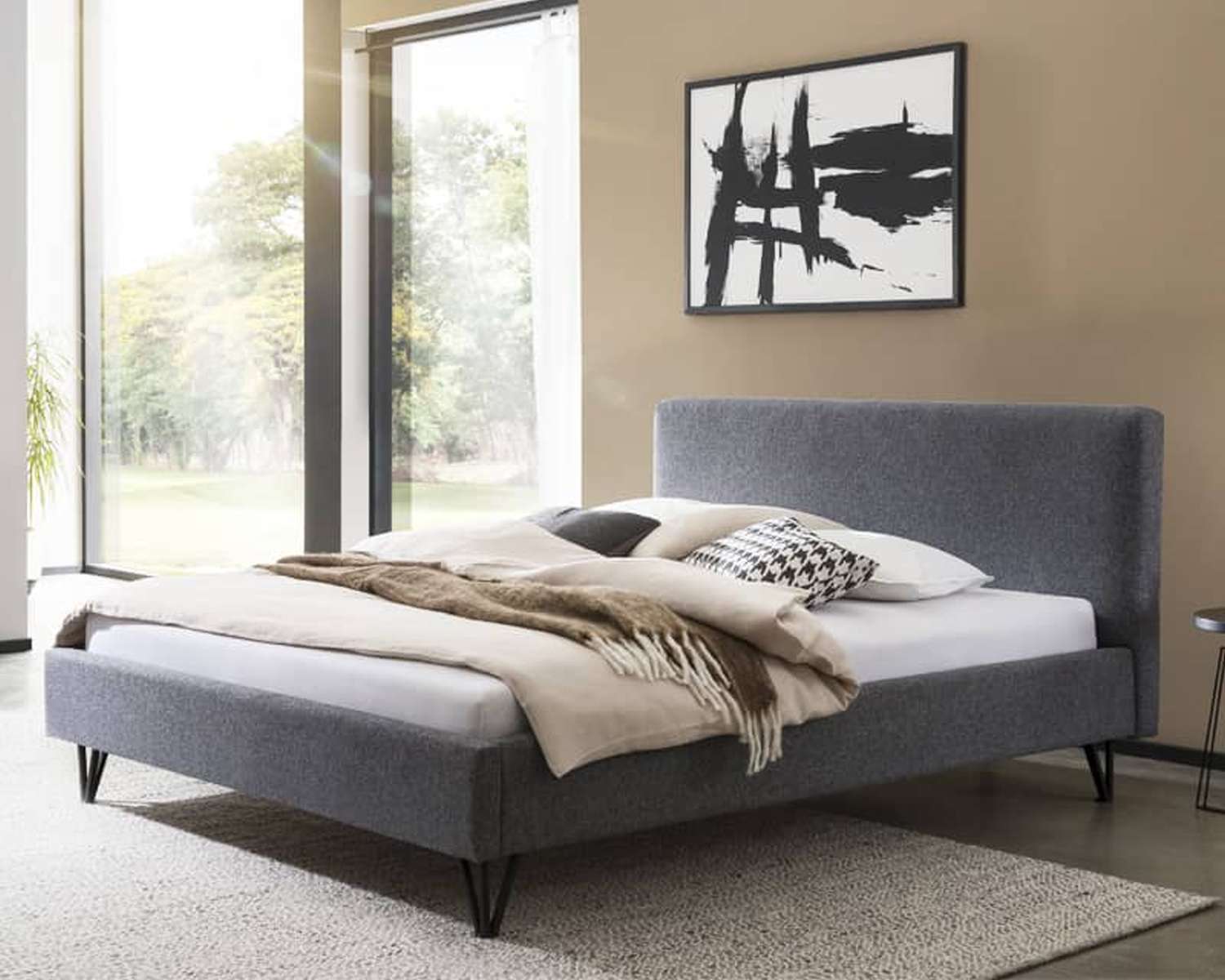 Gestoffeerd bed 180x220 Gestoffeerd bed 180x220