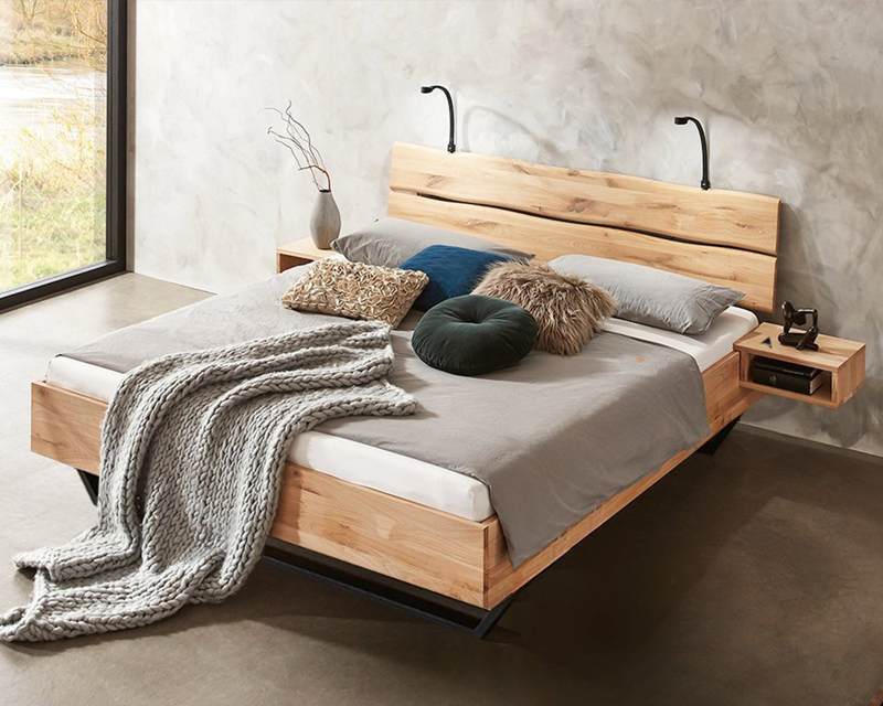 Houten bed eiken tweepersoons