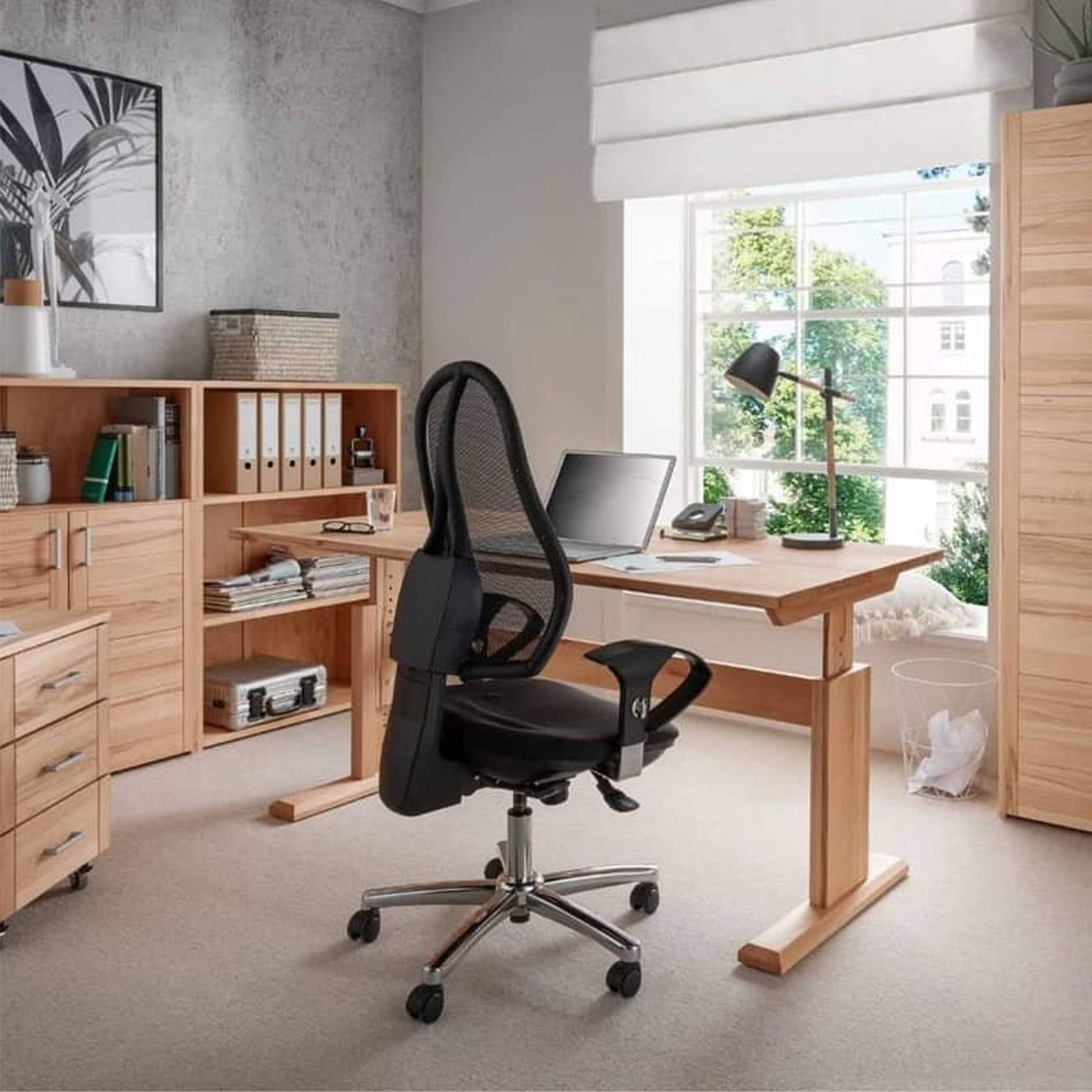 Houten archiefkast