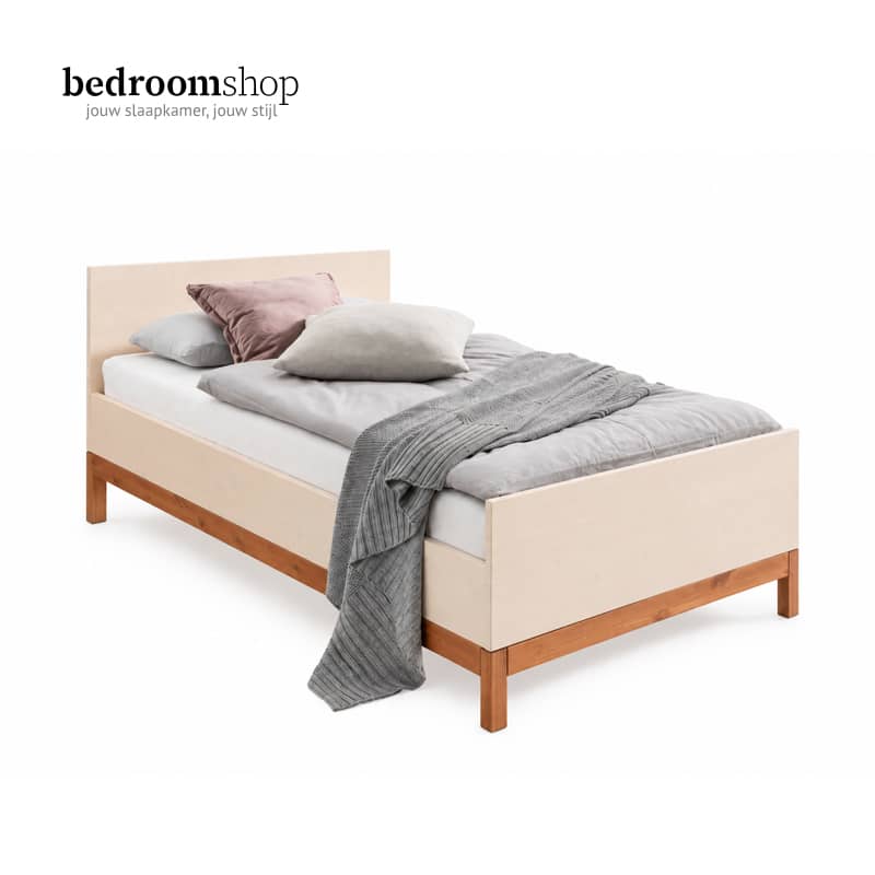 Creme kinderbed 90x200