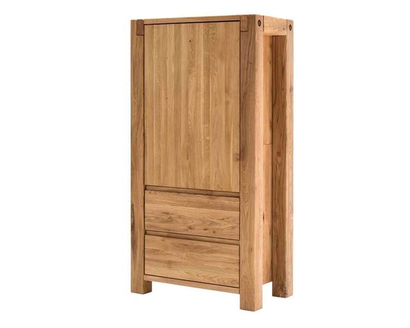 Massief houten commode (hoog)