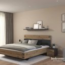 Bed San Diego Artisan eiken