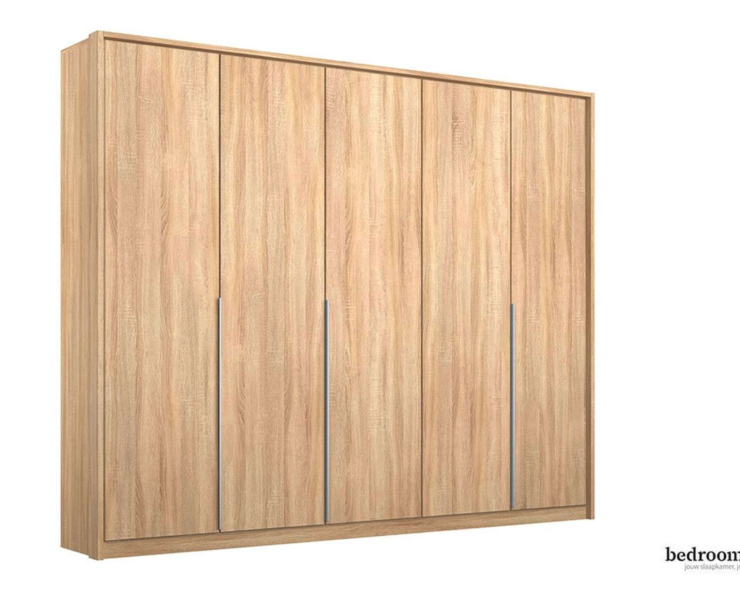 Houten kledingkast 5 deuren Houten kledingkast 5 deuren