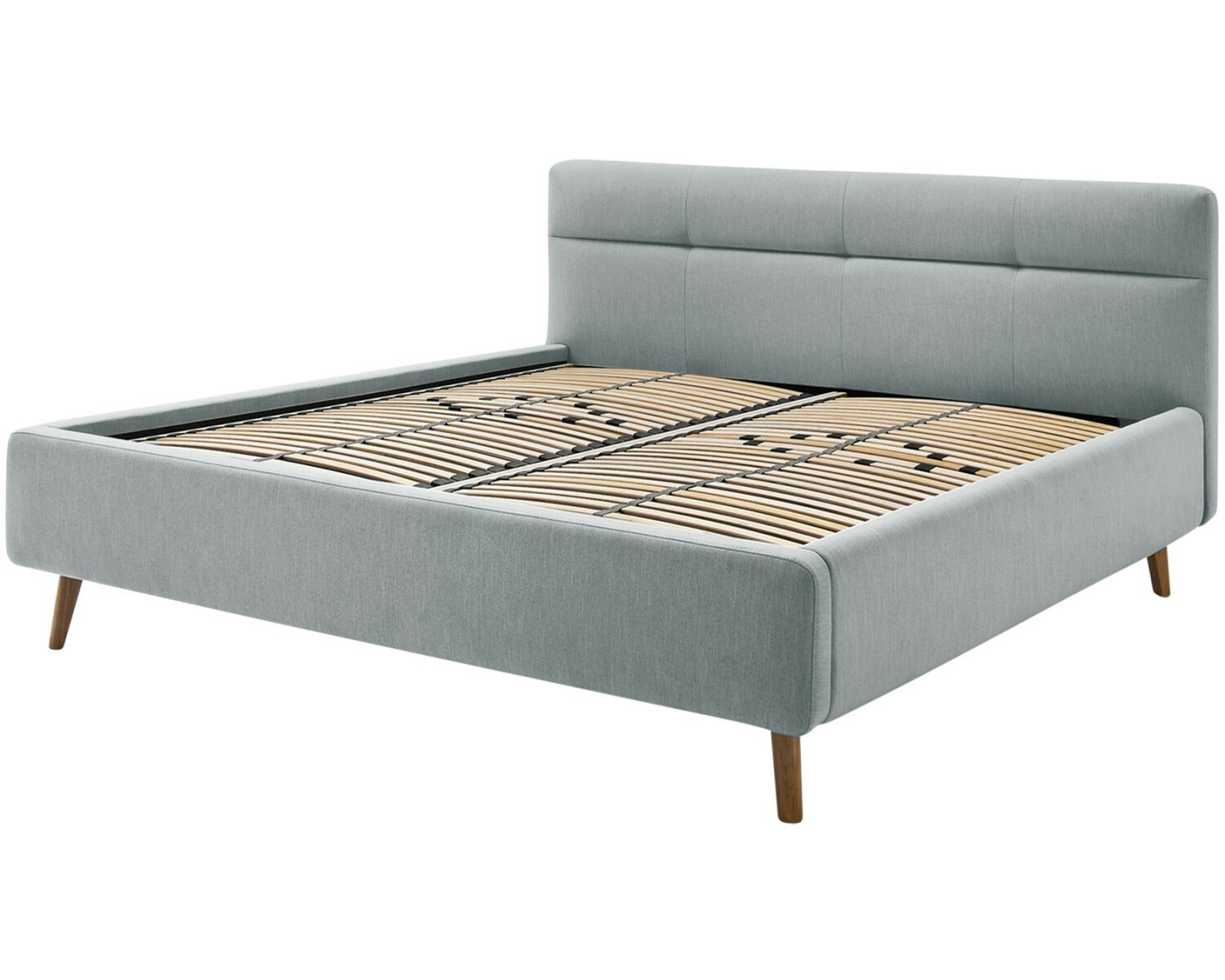 Blauw bed stof Blauw bed stof