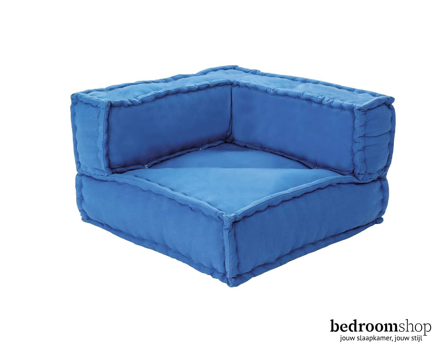 Kinderzitkussen hoek blauw Kinderzitkussen hoek blauw