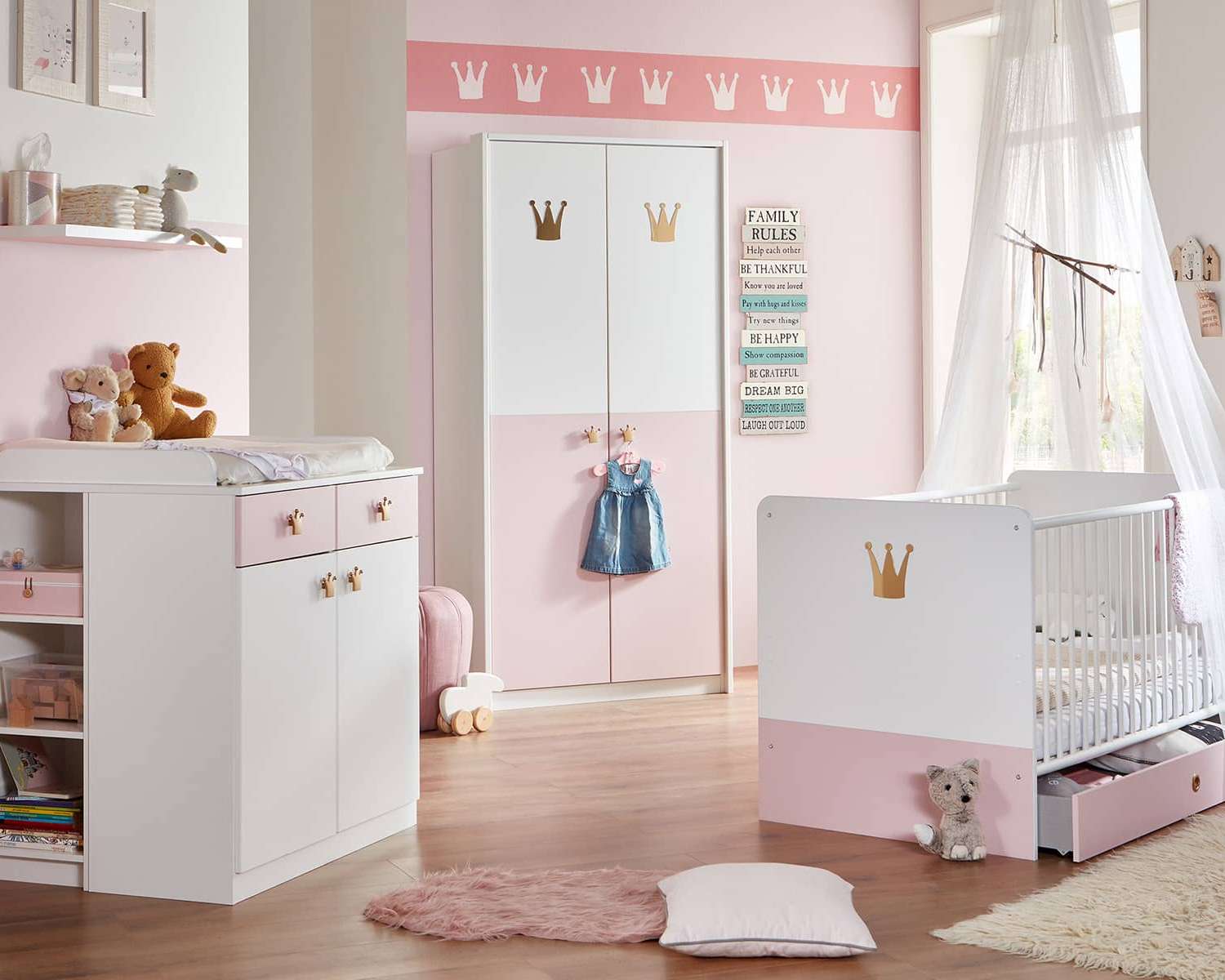 Babykamer meisje Babykamer meisje