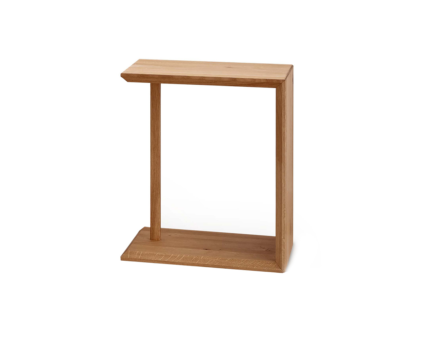 Massief houten nachtkastje