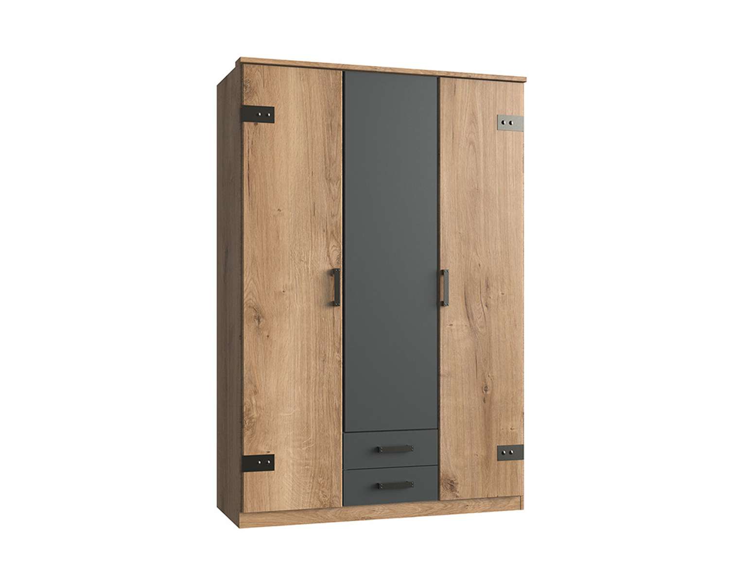 Kledingkast hout 3 deurs Kledingkast hout 3 deurs