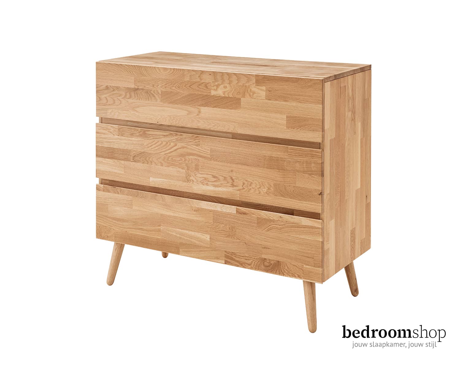 Eiken ladecommode Eiken ladecommode