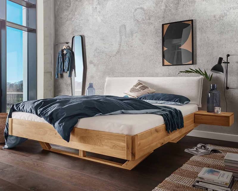 Massief houten bed Boston