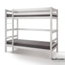 Stapelbed wit