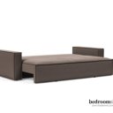 Comfortabele slaapbank taupe