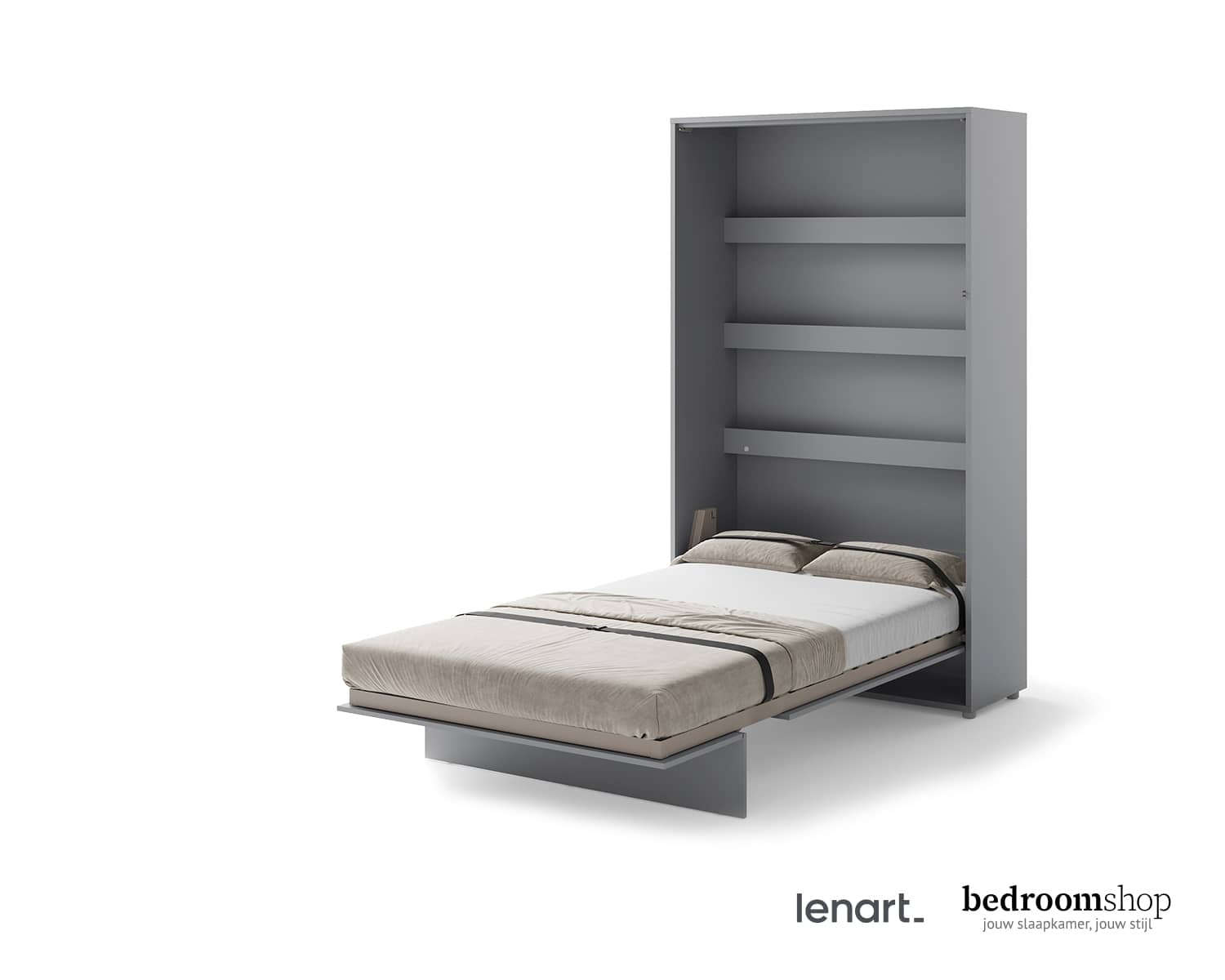 Twijfelaar klapbed grijs Twijfelaar klapbed grijs