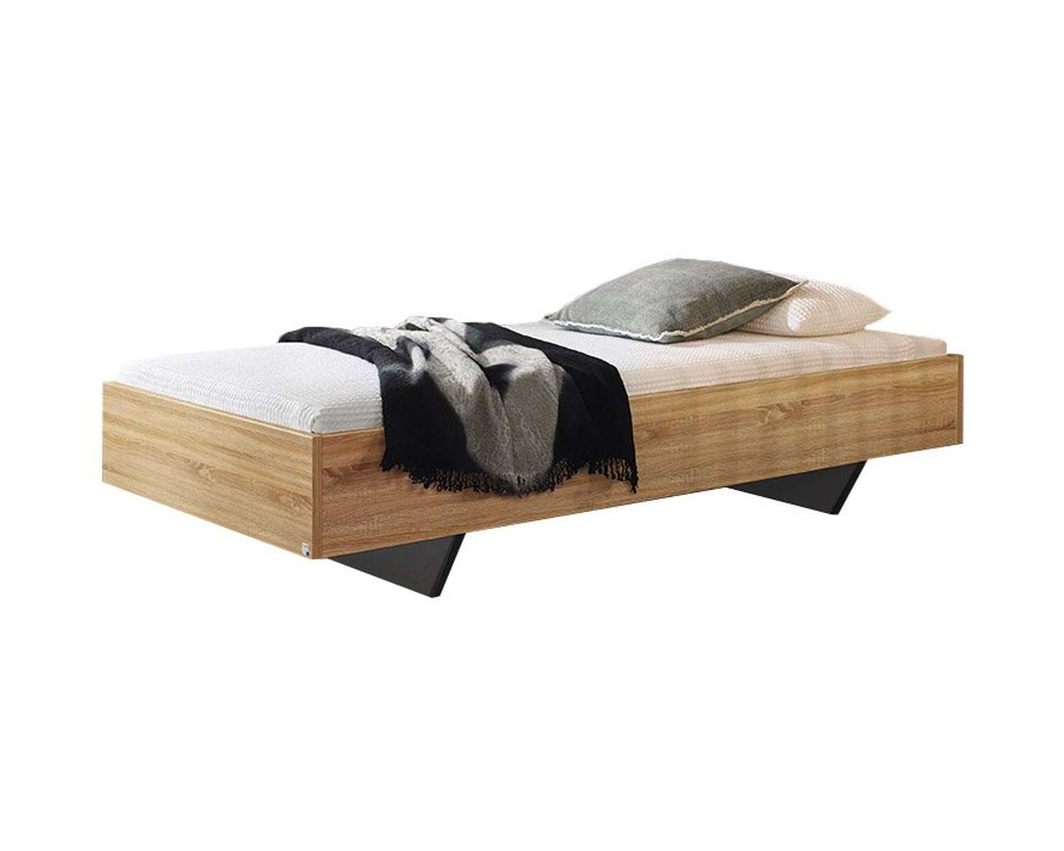 1-persoonsbed hout 1-persoonsbed hout
