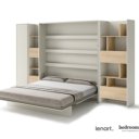 Verticaal opklapbed met bedkasten