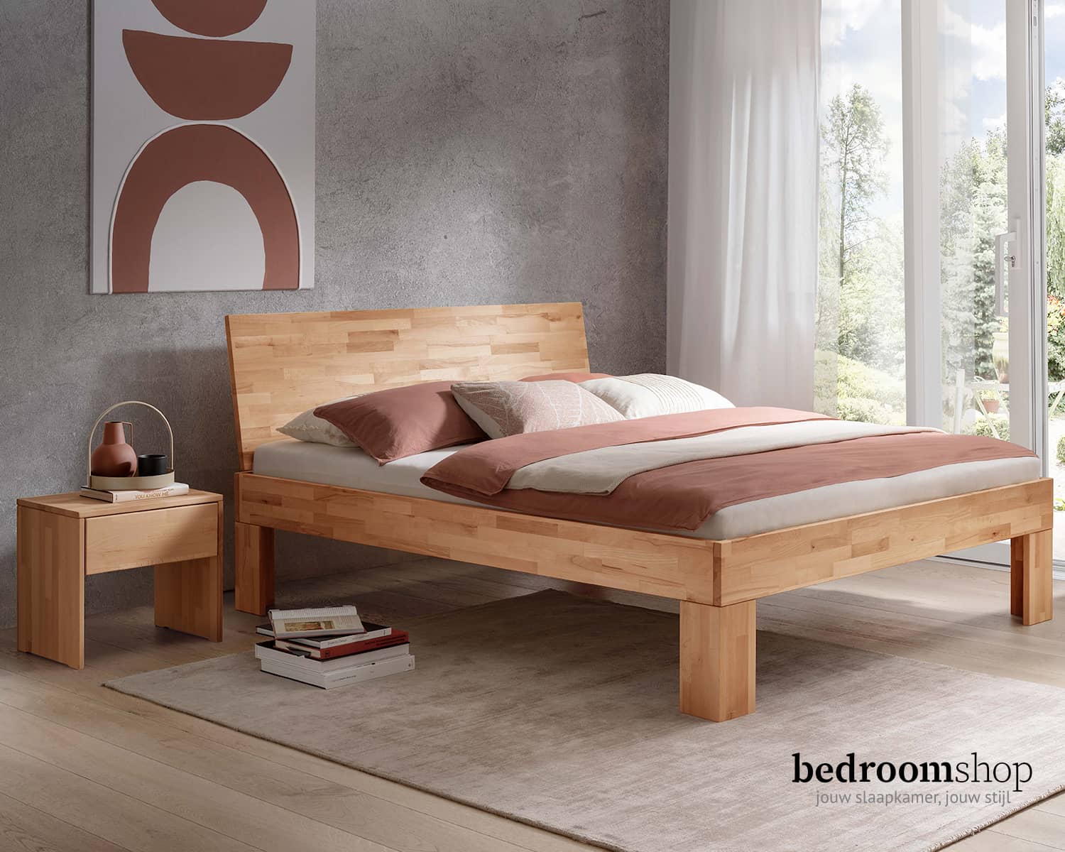 Beuken bed 180x200 Beuken bed 180x200