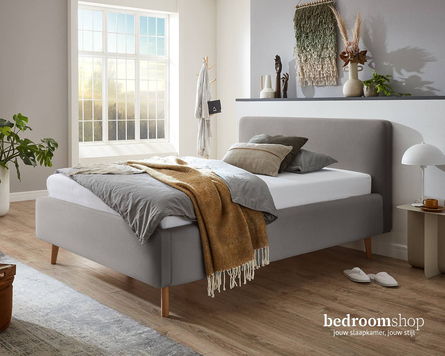 Tweepersoonsbed kleur Ash Tweepersoonsbed kleur Ash