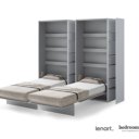 1-persoons opklapbedden logeren - 2 kasten