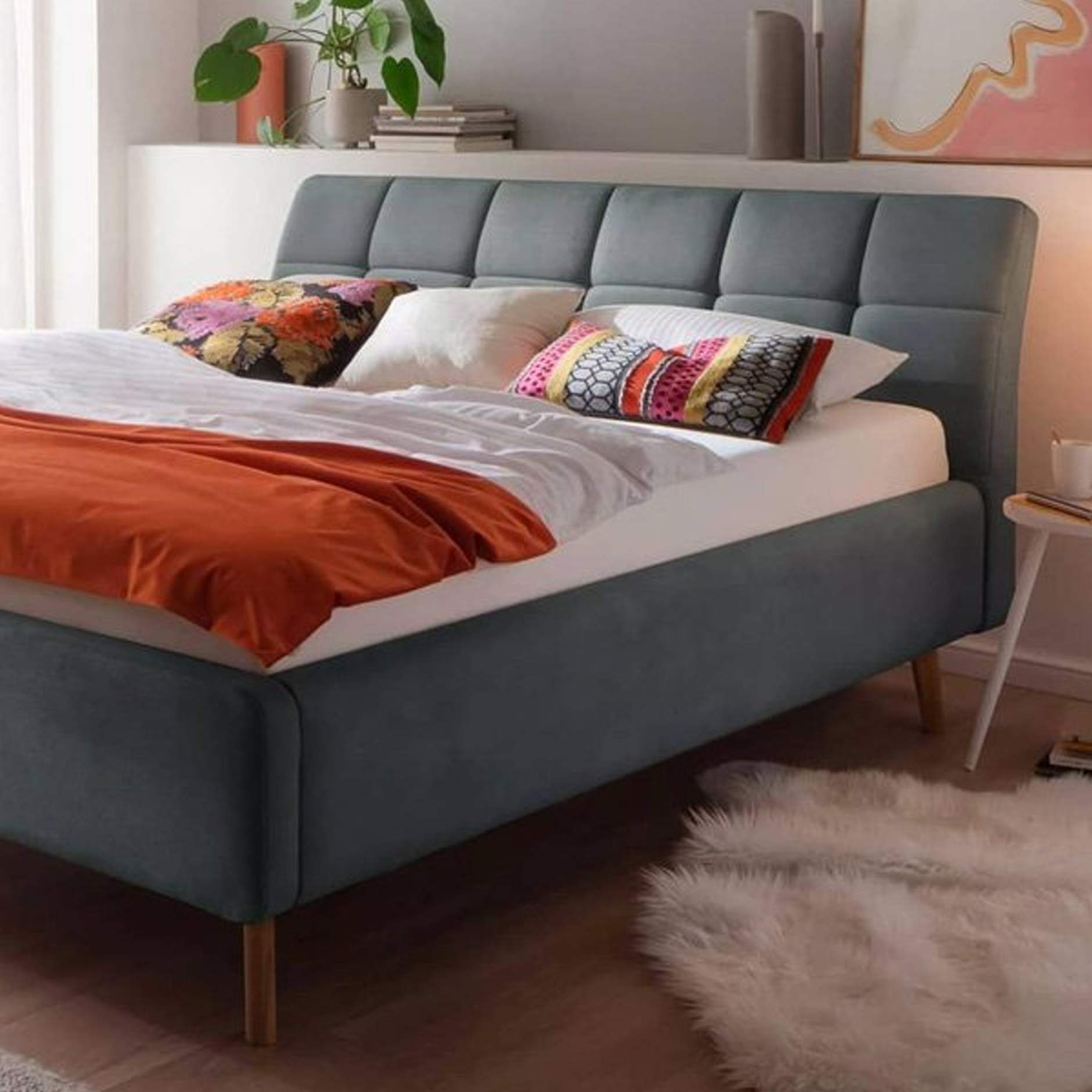 Bedframe stof