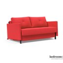 Slaapbank klein rood