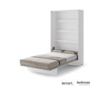 Opklapbed wit 120x200