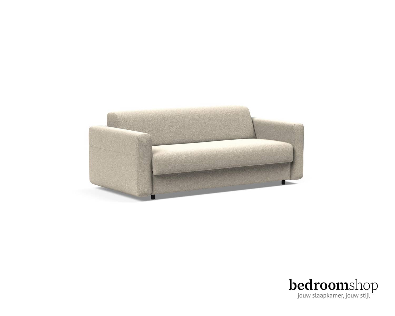Beige bedbank 140