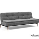 Grijze slaapbank donkere poot