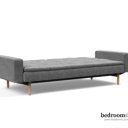 Grijze slaapbank luxe