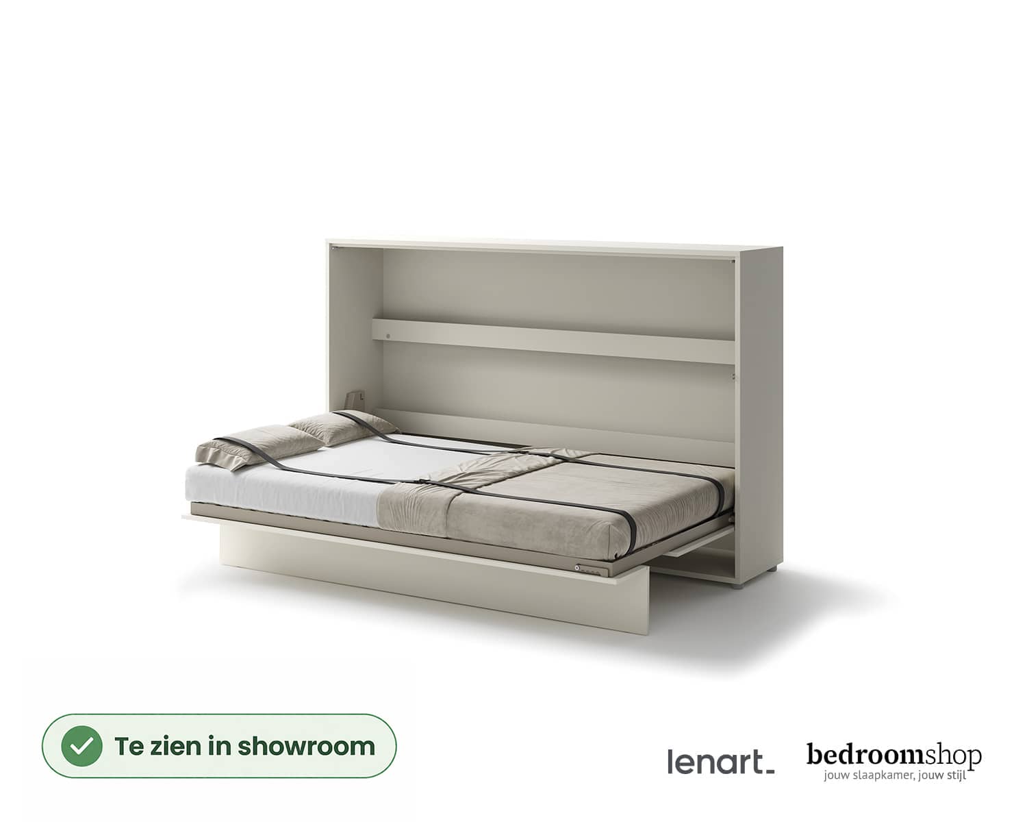 Casjmere opklapbed twijfelaar 120x200 horizontaal