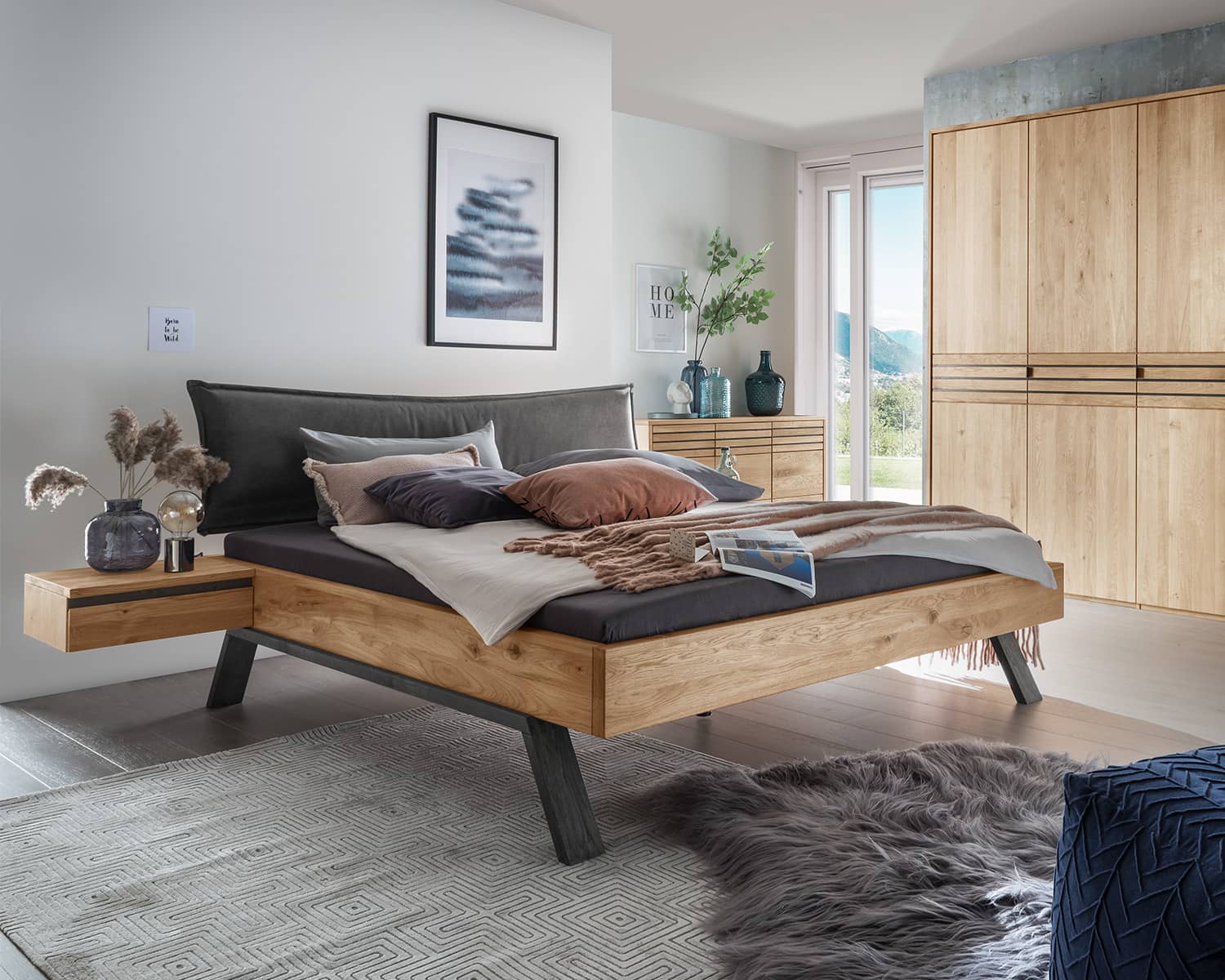 Houten bed San Francisco