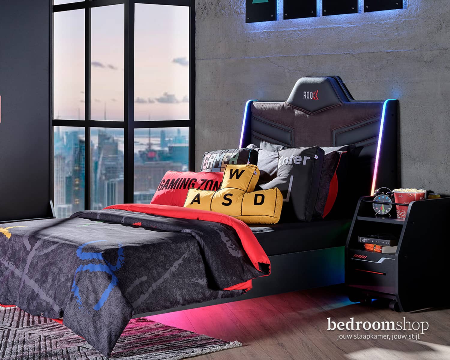 Bed kind gamen