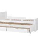 Kinderbed met logeerbed en opbergladen
