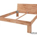 Kernbeuken houten bed